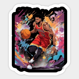 kids basketball Sticker